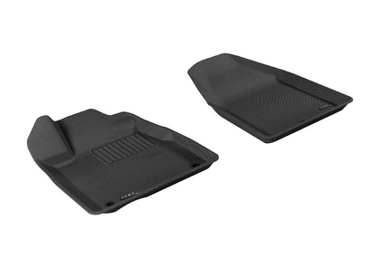 For 2007-2013 Acura Mdx R1 KAGU Carbon Pattern Black All Weather Floor Mat