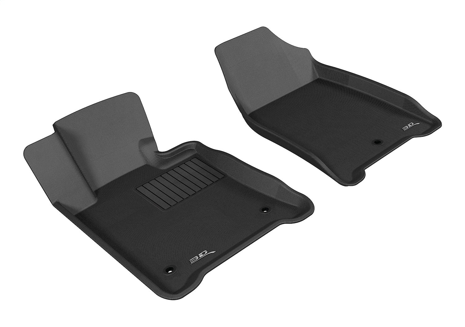 All Weather For 2009-2014 Acura TL Floor Mat Set Black Front Kagu
