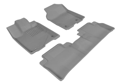 All Weather For 2013-2018 Acura RDX Floor Mat Set Gray Kagu