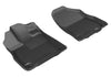 For 2014-2020 Acura MDX Kagu Carbon Pattern Black All Weather Floor Mat