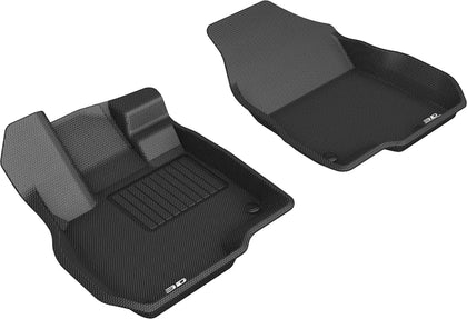 All Weather For 2019-2020 Acura RDX Floor Mat Set Black Front Kagu