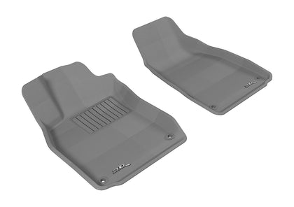 All Weather For 2006-2011 Audi A6 S6 Floor Mat Set Gray Front Kagu