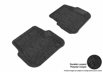 For 2007-2011 Audi S6 Black Carpet All Weather Floor Mat Set