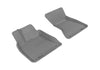 All Weather For 2009-2017 Audi Q5 SQ5 Floor Mat Set Gray Front Kagu