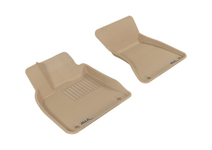 For 2009-2017 Audi Q5 Kagu Tan All Weather Front Floor Mat Set