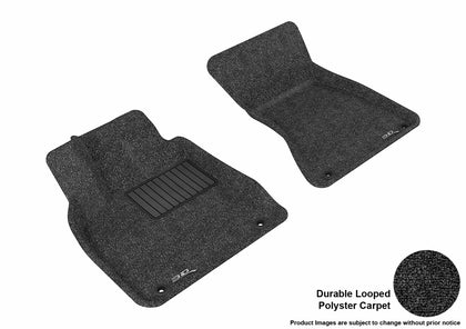 For 2009-2017 Audi Q5 R1 Classic Carpet Black All Weather Floor Mat