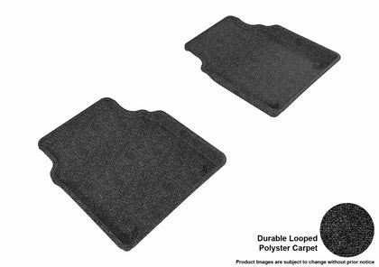 All Weather CLASSIC Floor Mat For 2011-2018 Audi A8 Quattro Black Rear Classic