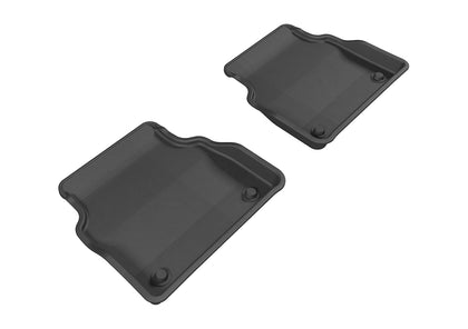 For 2011-2017 Audi A8 Quattro Kagu Black All Weather Floor Mat Set