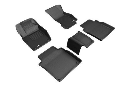 All Weather For 2019-2020 Audi A8 Quattro S8 Floor Mat Set Black Kagu