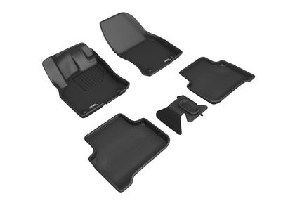 All Weather For 2019-2020 Audi Q3 Floor Mat Set Black Kagu