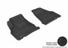 For 2007-2017 GMC Chevrolet Buick Classic Black All Weather Floor Mat Set