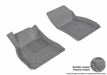 All Weather CLASSIC Floor Mat For 2010-2016 Buick LaCrosse Gray Front Classic