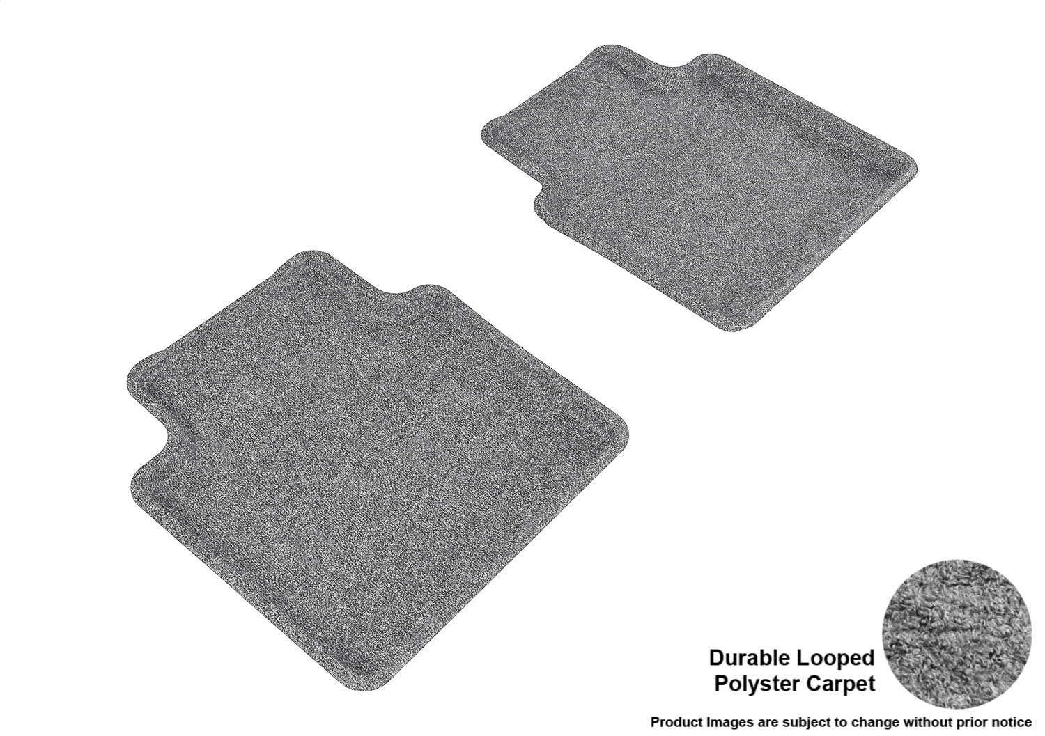 All Weather CLASSIC Floor Mat For 2010-2016 Buick LaCrosse Gray Rear Classic
