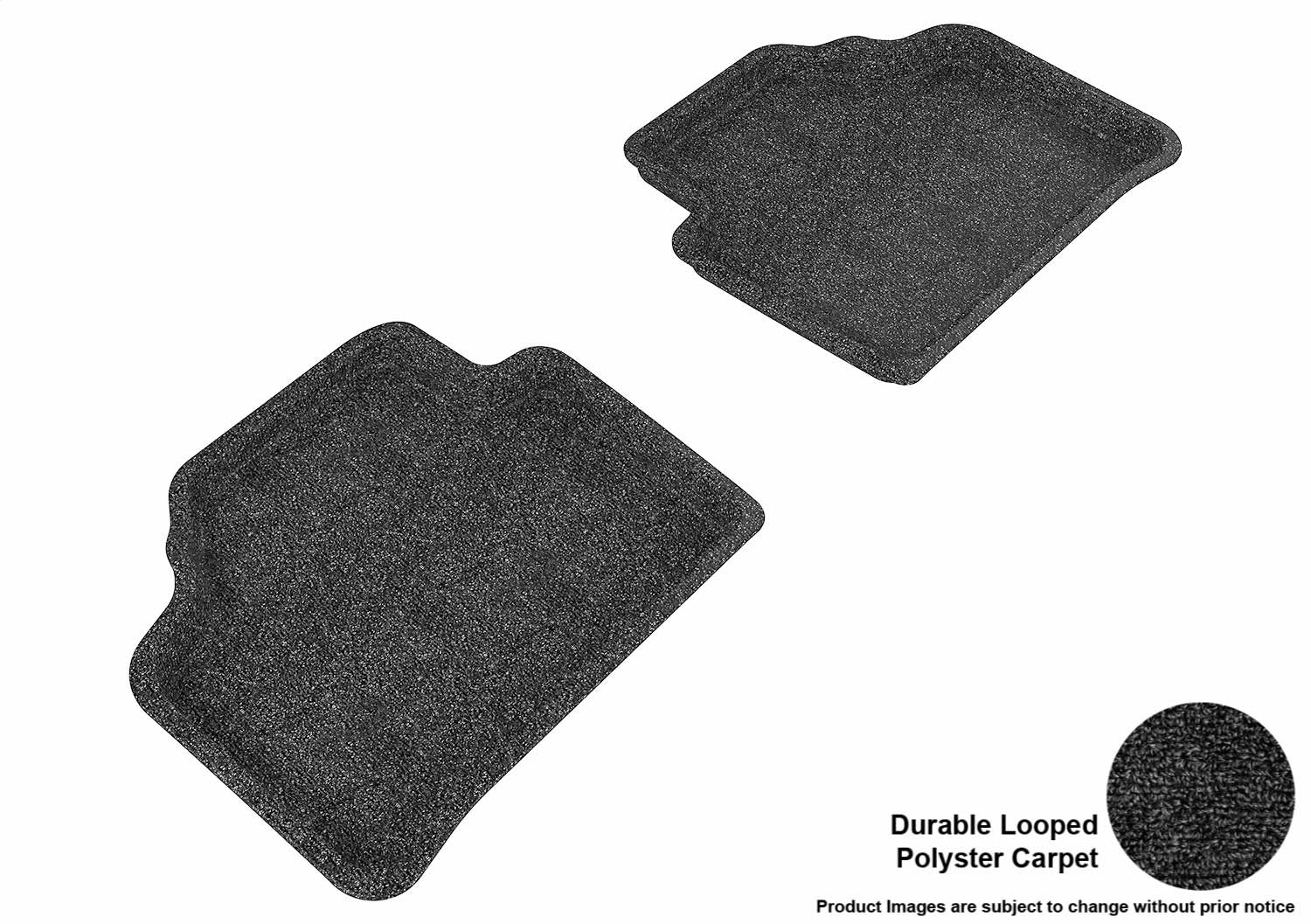 All Weather For 2013-2015 BMW X1 Floor Mat Set Black Rear Classic