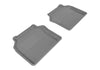 For 2010-2013 BMW 550i GT xDrive Kagu Gray All Weather Rear Floor Mat Set