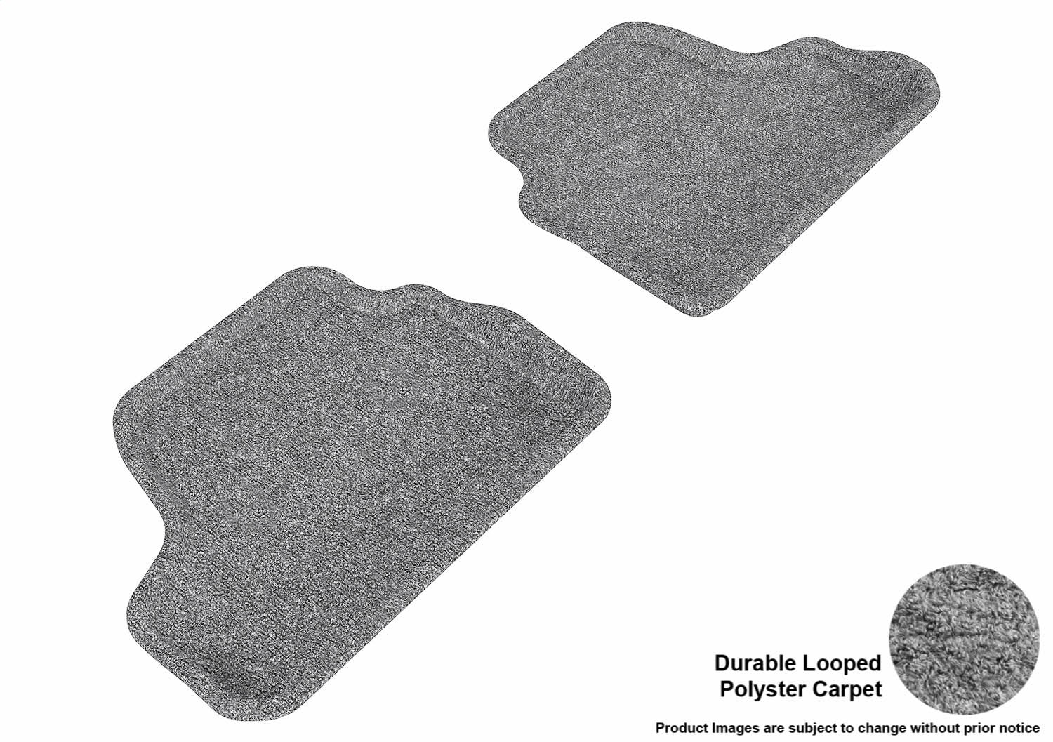 For 08-13 BMW 328i 335i M3 Classic Gray All Weather Floor Mat Set