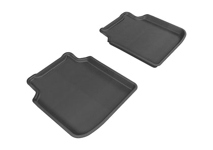 For 2009-2012 BMW 740Li 750Li 760Li Kagu Black All Weather Floor Mat Set