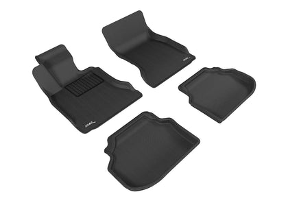 For 2011-2014 BMW5 Series Kagu Black All Weather Floor Mat Set