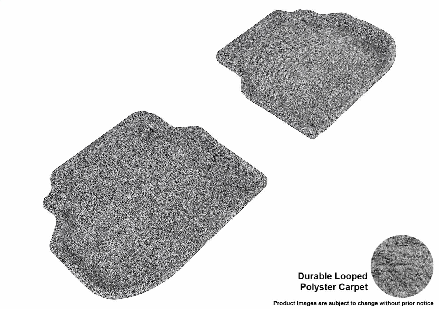 For 2011-2014 Bmw 5 Series R2 Classic Carpet Gray All Weather Floor Mat