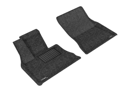 For 2014-2019 BMW X5 X6 Classic Black All Weather Floor Mat Set