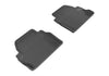 For 2014-2020 BMW 5-Series Floor Mat Set Black Rear Kagu