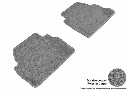 For 2014-2020 BMW 4-Series Floor Mat Set Gray Rear Classic