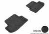 For 2015-2016 BMW 528i 535d 535i 550i Classic Black All Weather Floor Mat Set