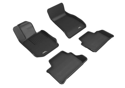 All Weather For 2019-2020 BMW 330i Floor Mat Set Black Kagu