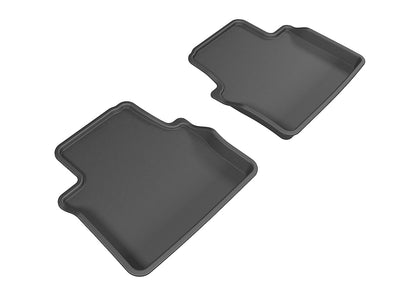 For 14-19 Cadillac CTS Kagu Black All Weather Floor Mat Set