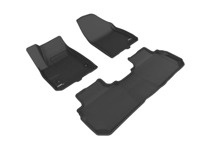 For 2017-2020 Cadillac XT5 Kagu Black All Weather Floor Mat Set