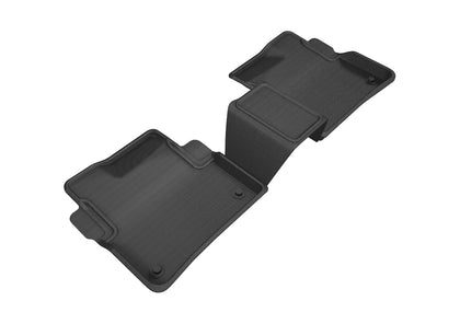 For 16-20 Cadillac CT6 Kagu Black All Weather Floor Mat Set