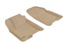 For 2007-2011 Chevrolet Aveo R1 KAGU Carbon Pattern Tan All Weather Floor Mat