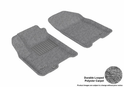 For 2007-2011 Chevrolet Aveo5 Gray Carpet Front All Weather Floor Mat Set