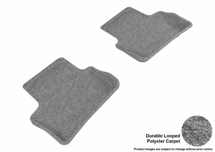 All Weather For 2005-2010 Chevrolet Cobalt Floor Mat Set Gray Rear Classic