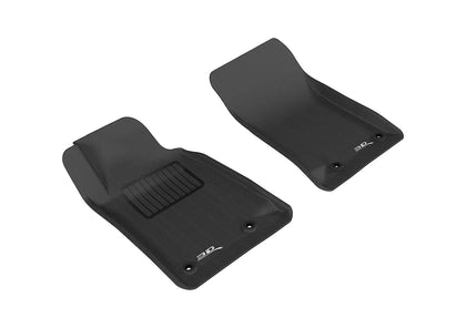 All Weather For 2010-2015 Chevrolet Camaro Floor Mat Set Black Front Kagu