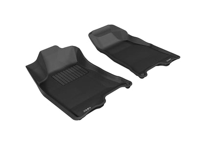 For 04-12 GMC Chevrolet Kagu Black All Weather Floor Mat Set