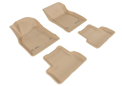 For 11-16 Chevrolet Cruze Cruze Limited Kagu Tan All Weather Floor Mat Set