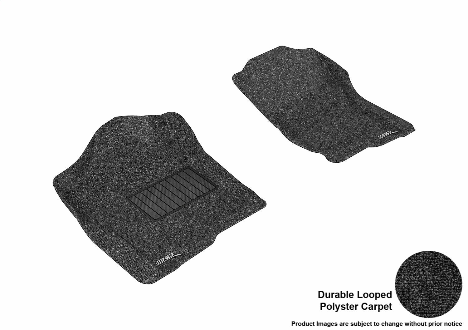 All Weather For 2007-2013 Chevrolet GMC Floor Mat Set Black Front Classic