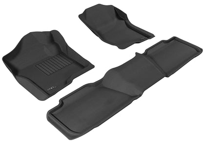 All Weather For 2007-2014 Chevrolet Tahoe Floor Mat Set Black Kagu