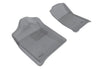 For 2007-2013 Chevrolet Gmc R1 KAGU Carbon Pattern Gray All Weather Floor Mat