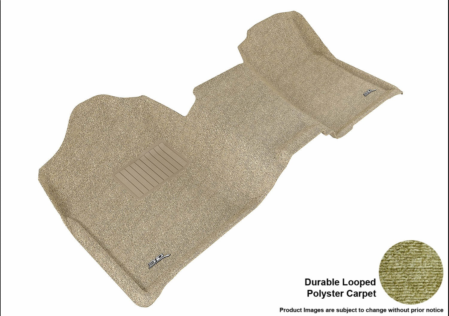 For 2007-2013 GMC Chevrolet Classic Tan All Weather Floor Mat Set