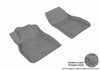 All Weather For 2013-2015 Chevrolet Malibu Floor Mat Set Gray Front Classic