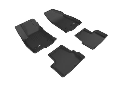 All Weather For 2016-2019 Chevrolet Volt Floor Mat Set Black Kagu