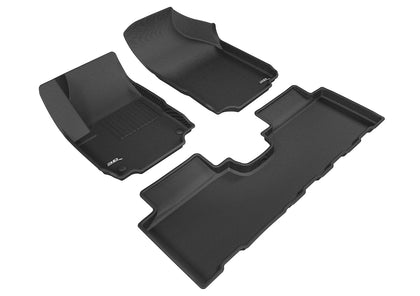 For 18-20 Chevrolet Equinox Kagu Black All Weather Floor Mat Set