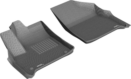 All Weather For 2018-2021 Chevrolet Traverse Floor Mat Set Gray Front Kagu