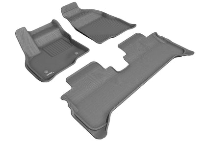 For 2017-2020 Chevrolet Bolt EV Kagu Gray All Weather Floor Mat Set