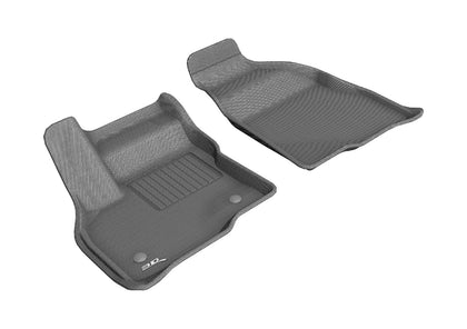 For 2017-2020 Chevrolet Bolt EV Kagu Gray All Weather Floor Mat Set