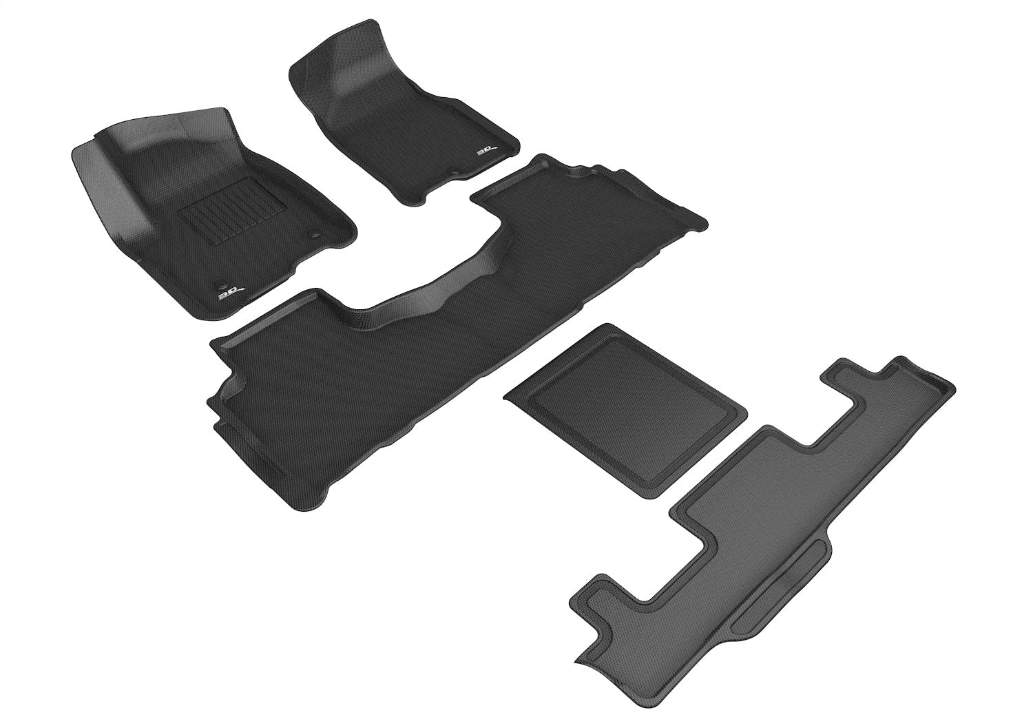 All Weather Floor Mat For 2021-2021 Chevrolet Tahoe Kagu -3D MAXpider