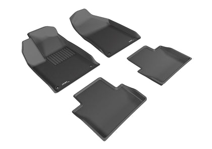 All Weather For 2015-2017 Chrysler 200 Floor Mat Set Black Kagu