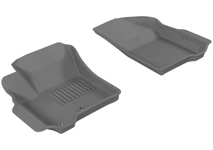 For 2009-2013 Dodge Journey Kagu Gray All Weather Front Floor Mat Set